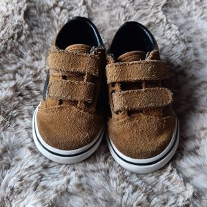 Brown Velcro Toddler Van's